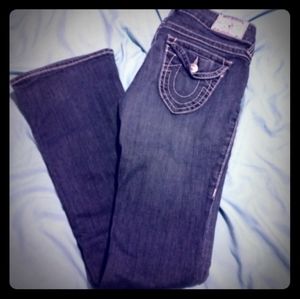 True Religion boot cut good condition size 27